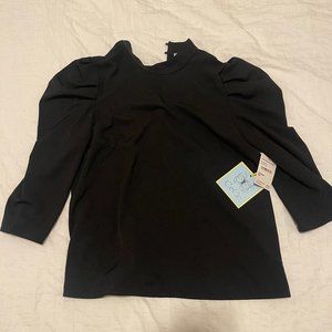 NWT CeCe Puff Sleeve Blouse